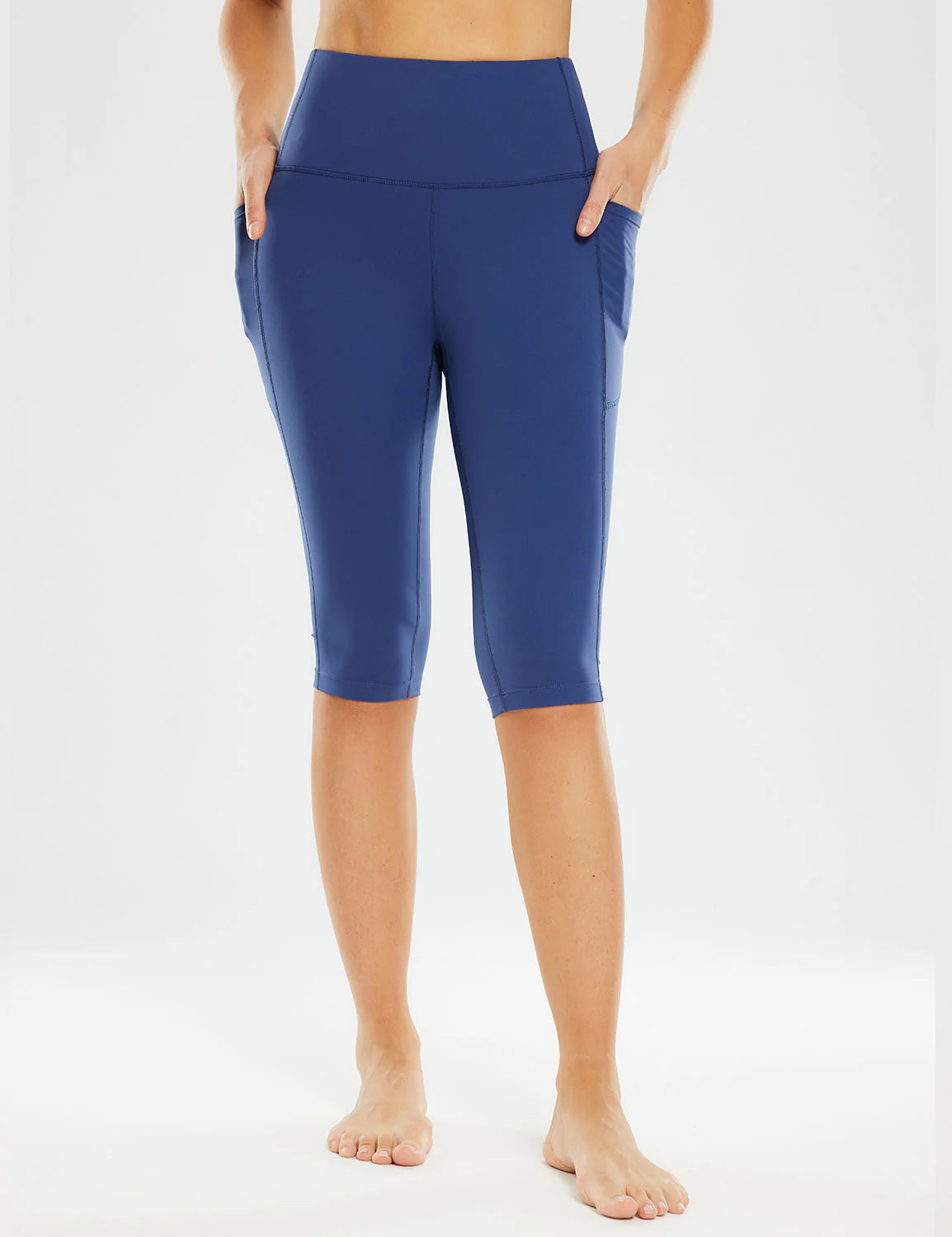 Baleaf Sweatleaf Knee-Length Pocketed Capris