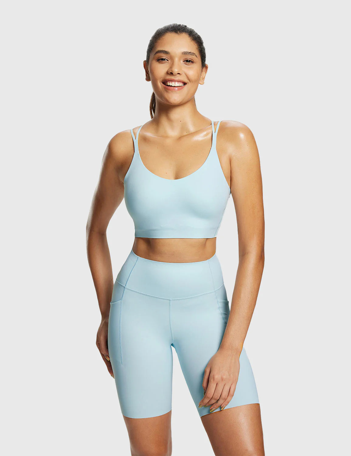 Baleaf Freeleaf Cross-Strap Low-Impact Sports Bra