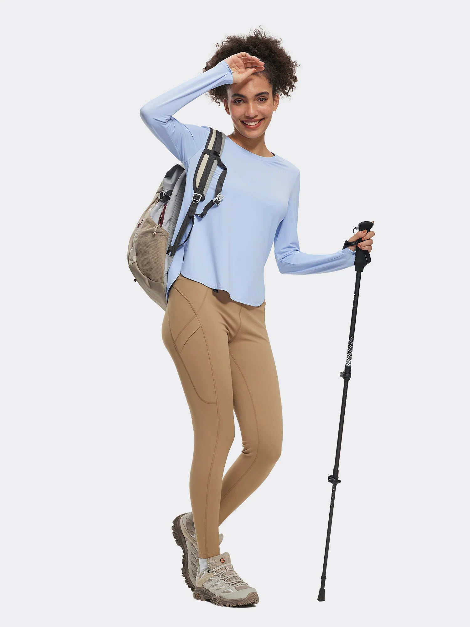 Baleaf Sun-Dur UPF 50+ Shirt & Tight-Fit Hiking Pants