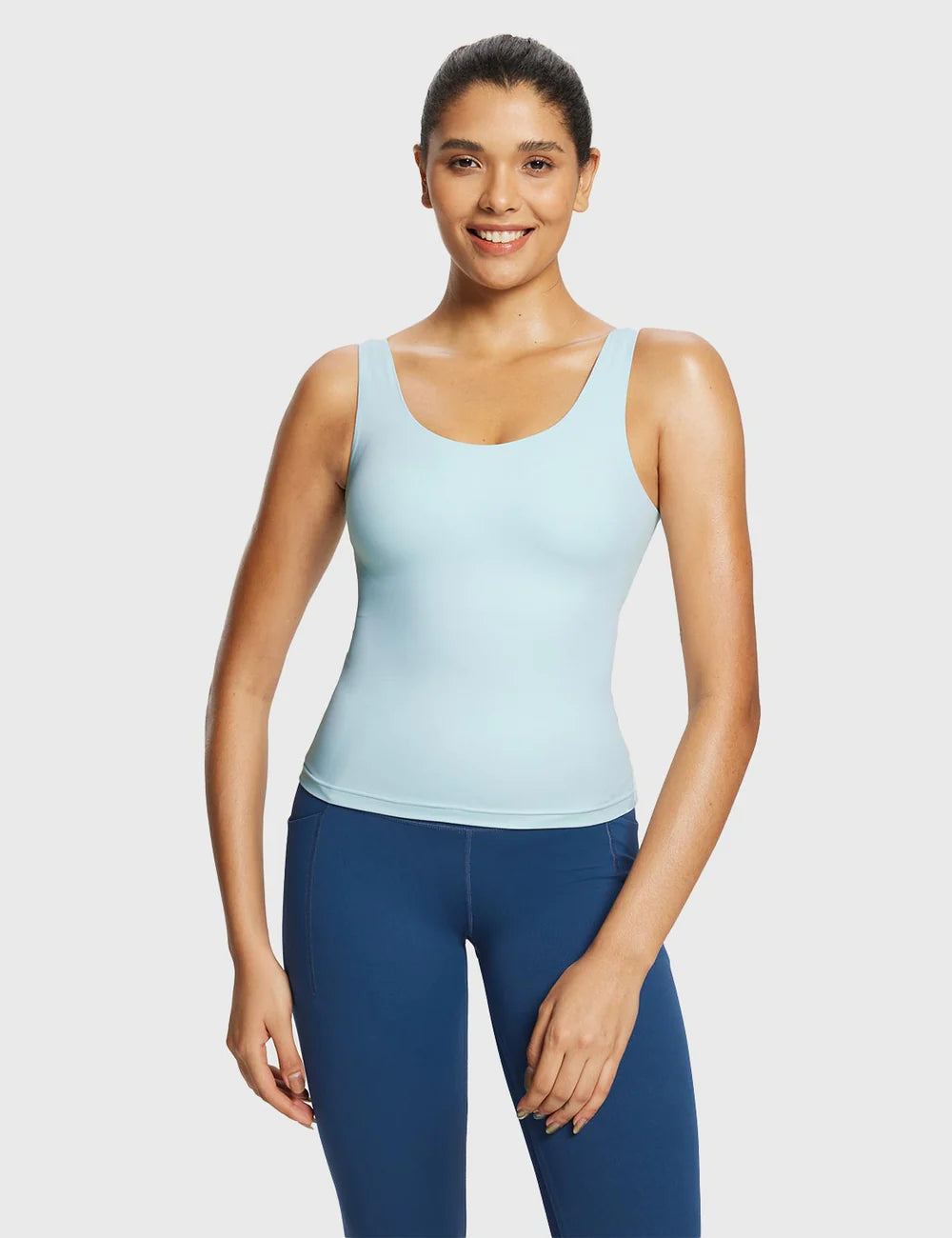 Baleaf Freeleaf U-Back Built-In Padded Tank Top