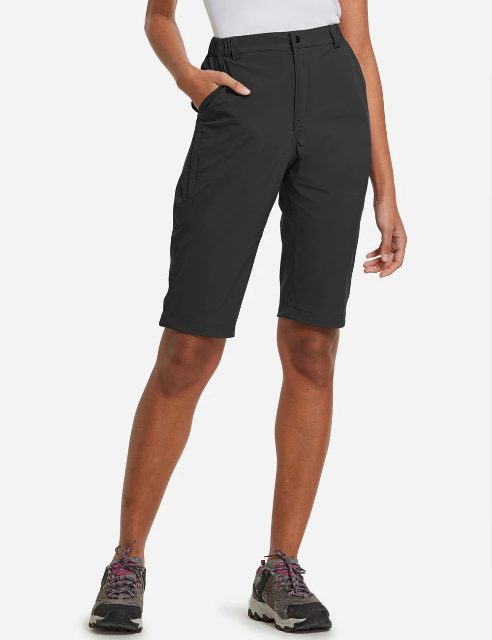 Flyleaf UPF50+ DWR Knee-Length Shorts