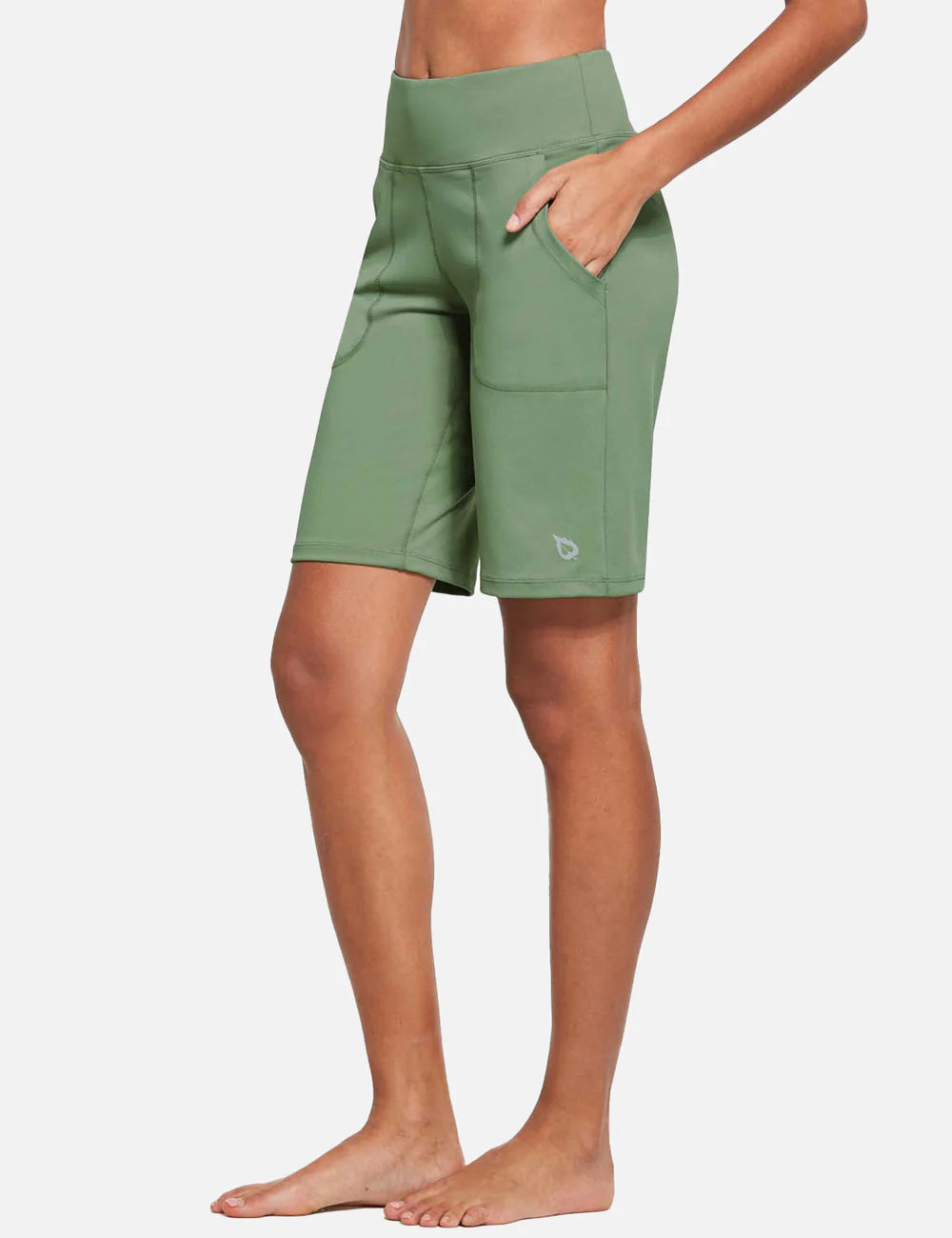 Baleaf Laureate High Rise Bermuda Shorts