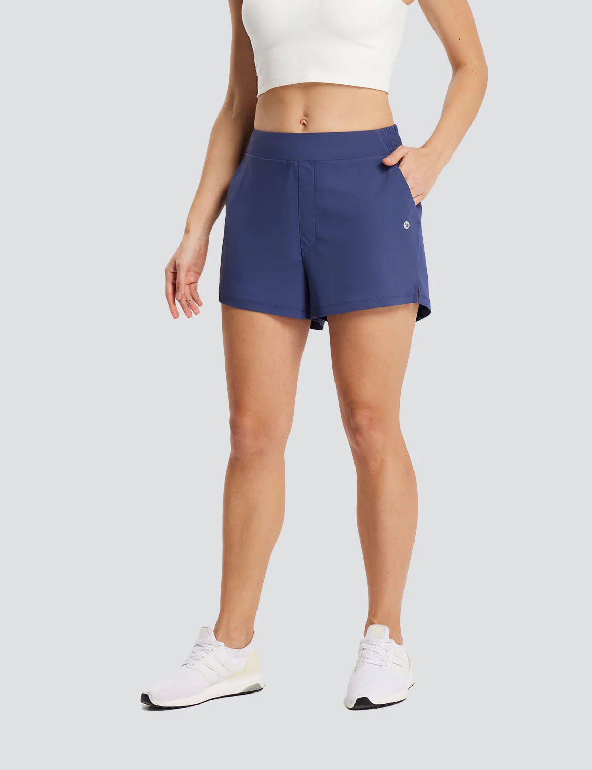 Baleaf Flyleaf 2.5" Elastic Waist Shorts