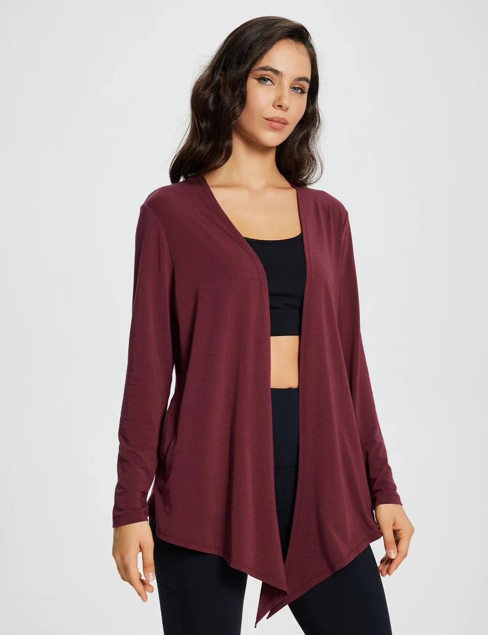 Baleaf Evergreen Lightweight Drape Cardigan