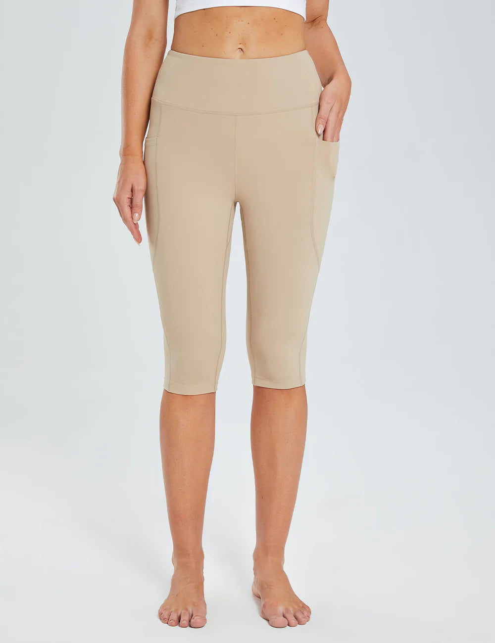 Baleaf Laureate High-Rise Pull-On Capris