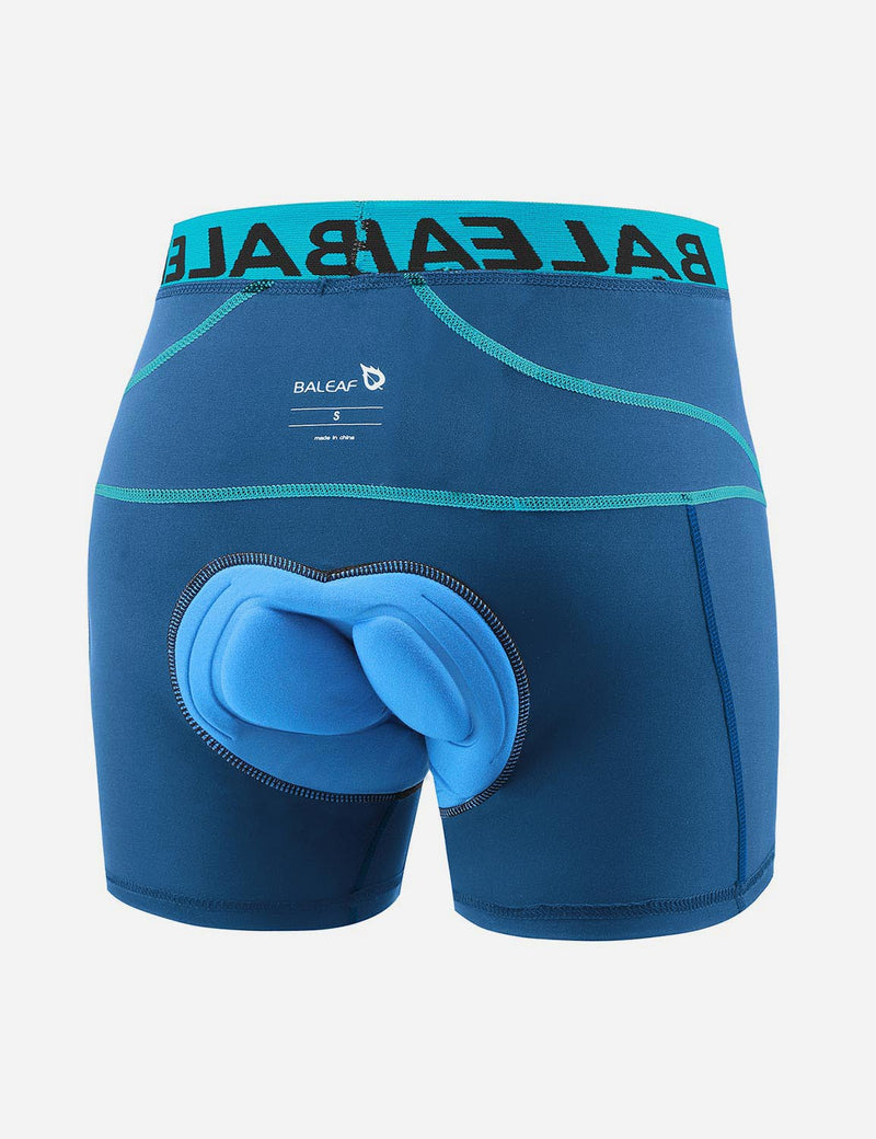 baleaf men's 3d padded cycling underwear shorts