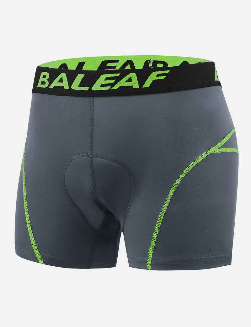 baleaf men's 3d padded cycling undershorts