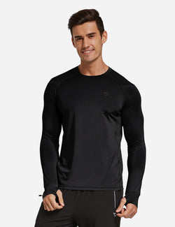 mens workout long sleeve shirts