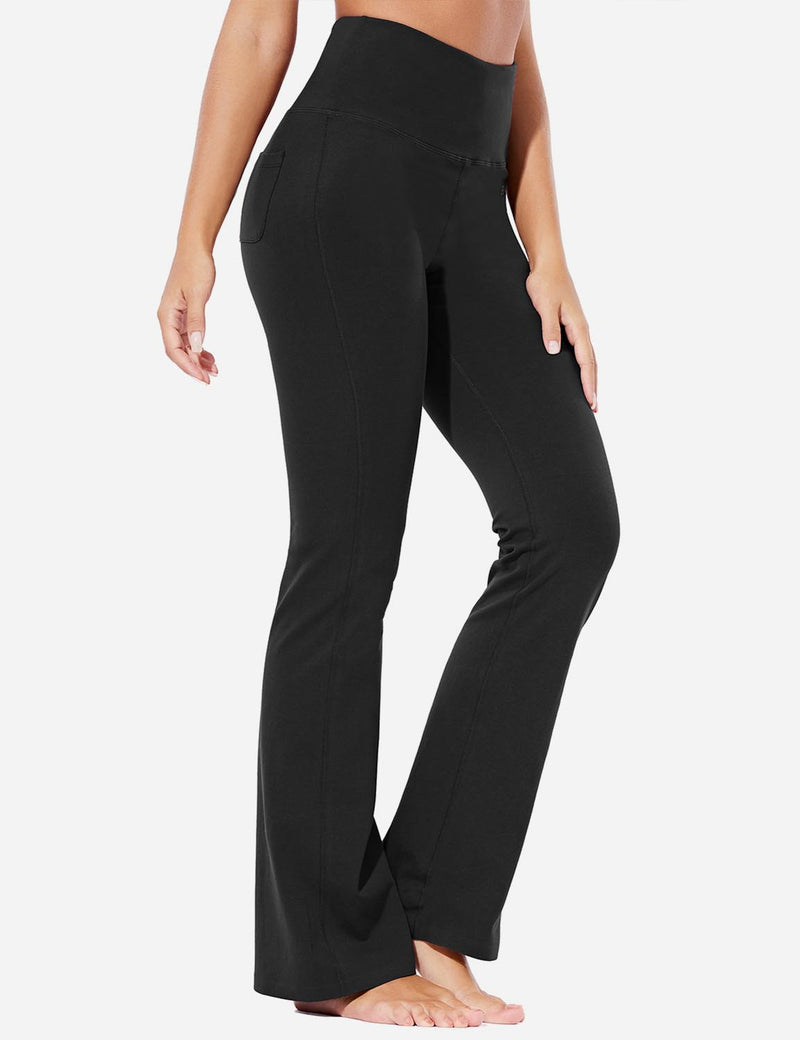 tummy control black pants