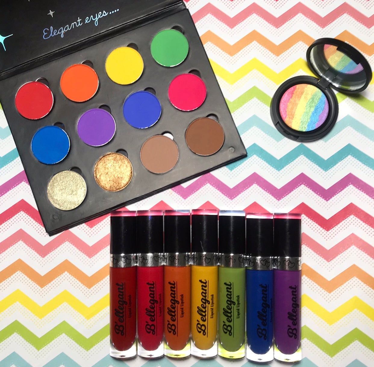 Rainbow Bundle | B'ellegant Cosmetics