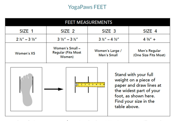 Yoga Paws Size 4 Green
