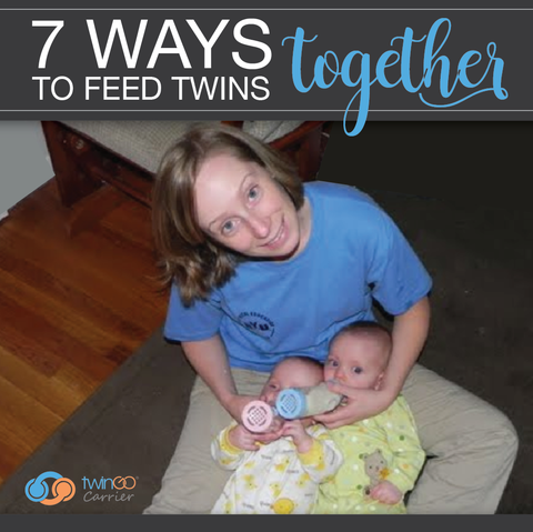 7 ways to feed twins at the same time