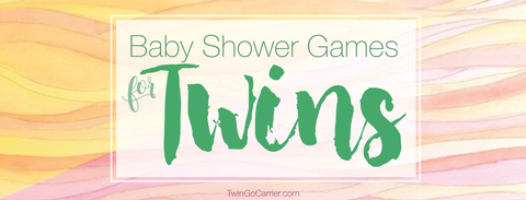 Twin baby shower games for mom pregnant with twins