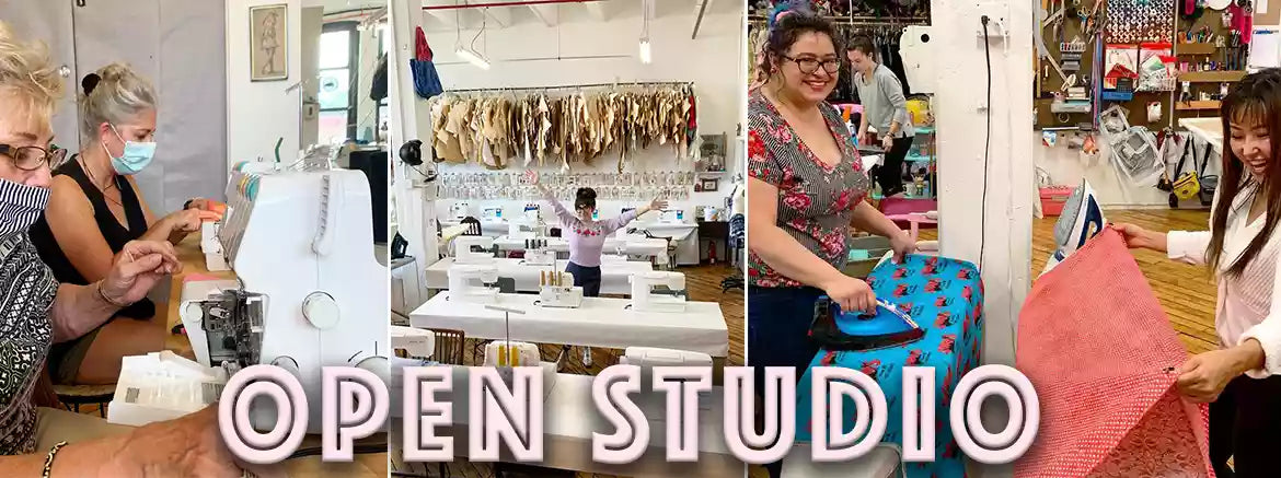 Open Studio sewing classes