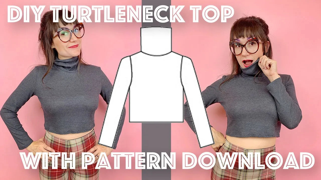 Turtleneck PDF Digital Pattern