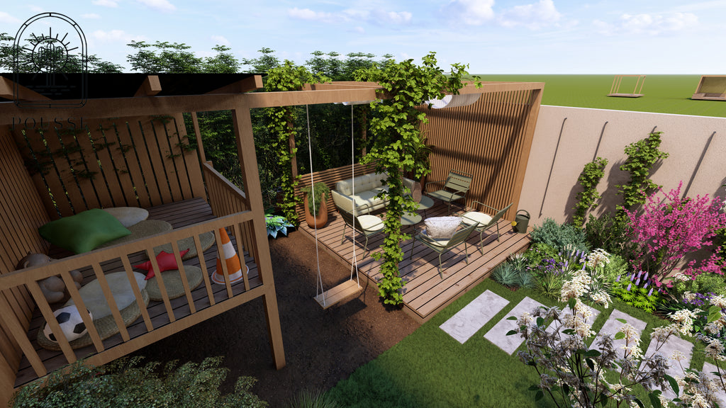 extension terrasse pergola bois