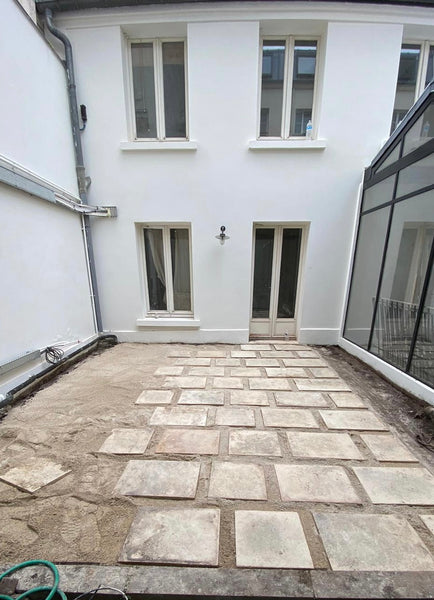 patio paysagiste pousse