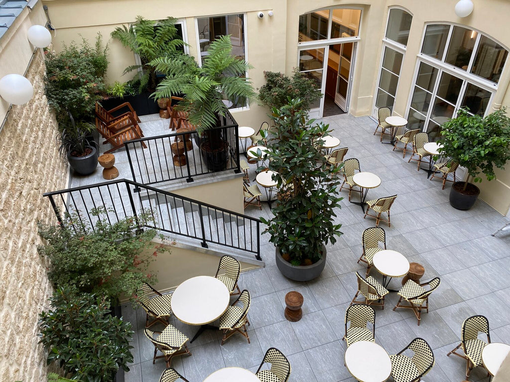 Terrasse bureau paris stimulant