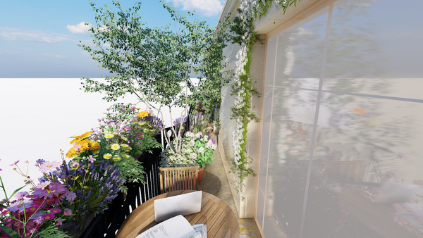 projet vegetalisation balcon