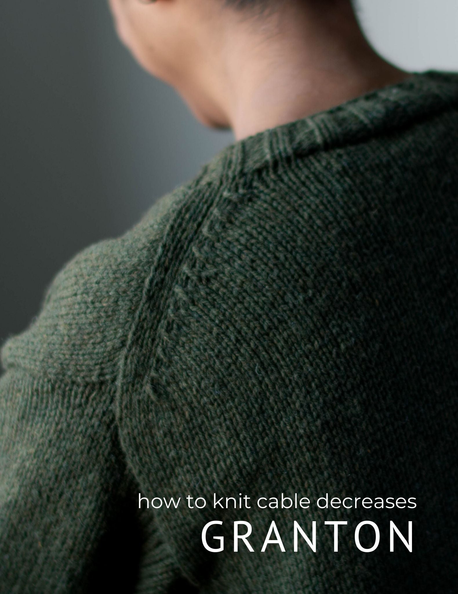 How to knit cabled decreases Ysolda Ltd