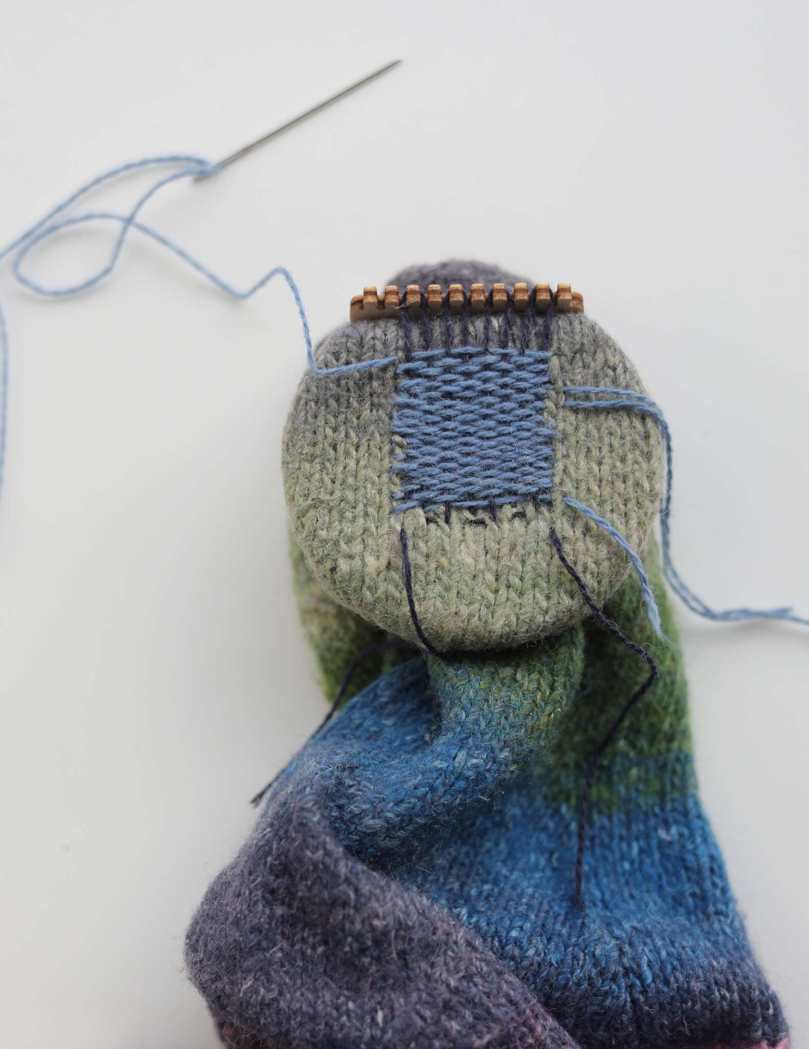 My Experiments in Sock Darning - The Craft Blogger