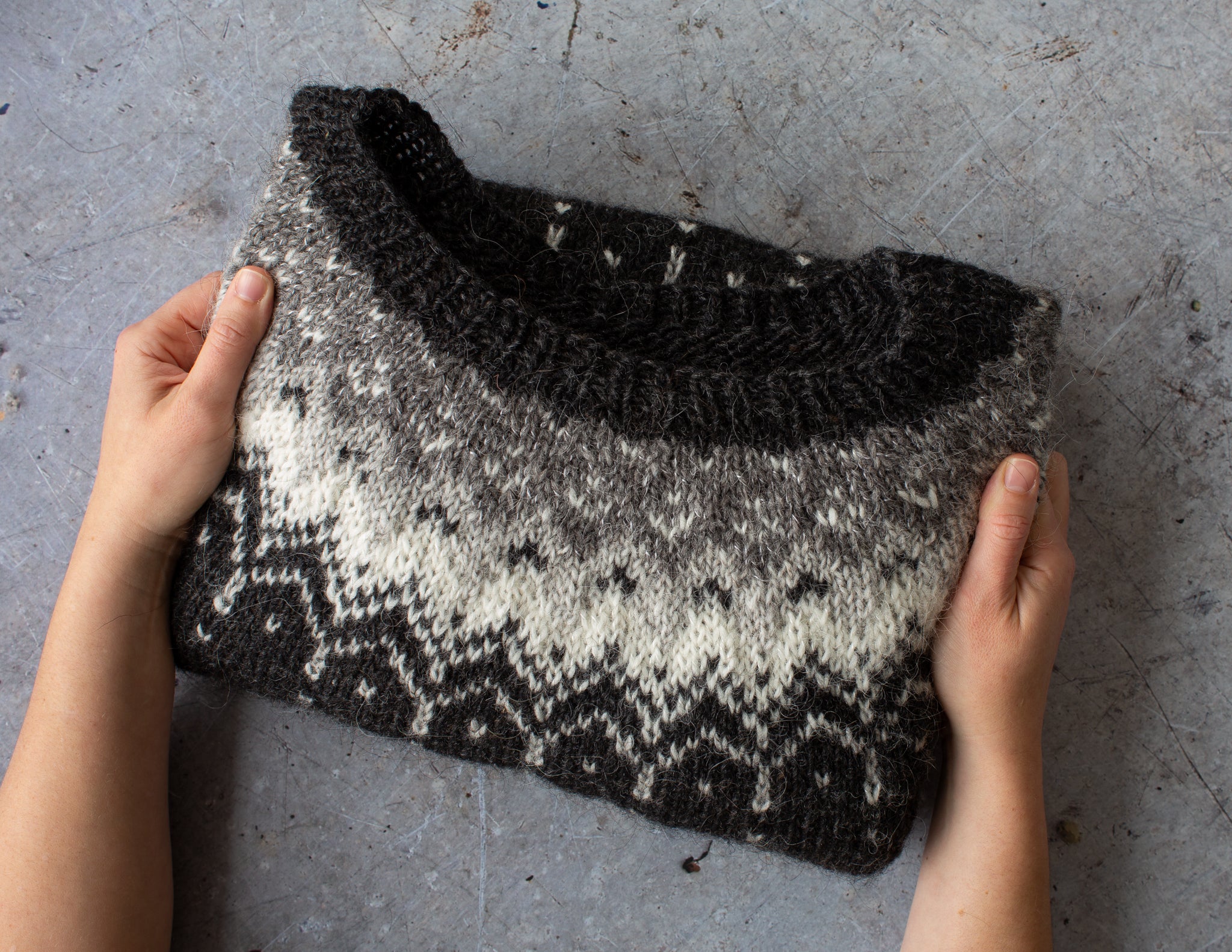 Bleideag: an easy yoke sweater that beginners can tackle - Ysolda