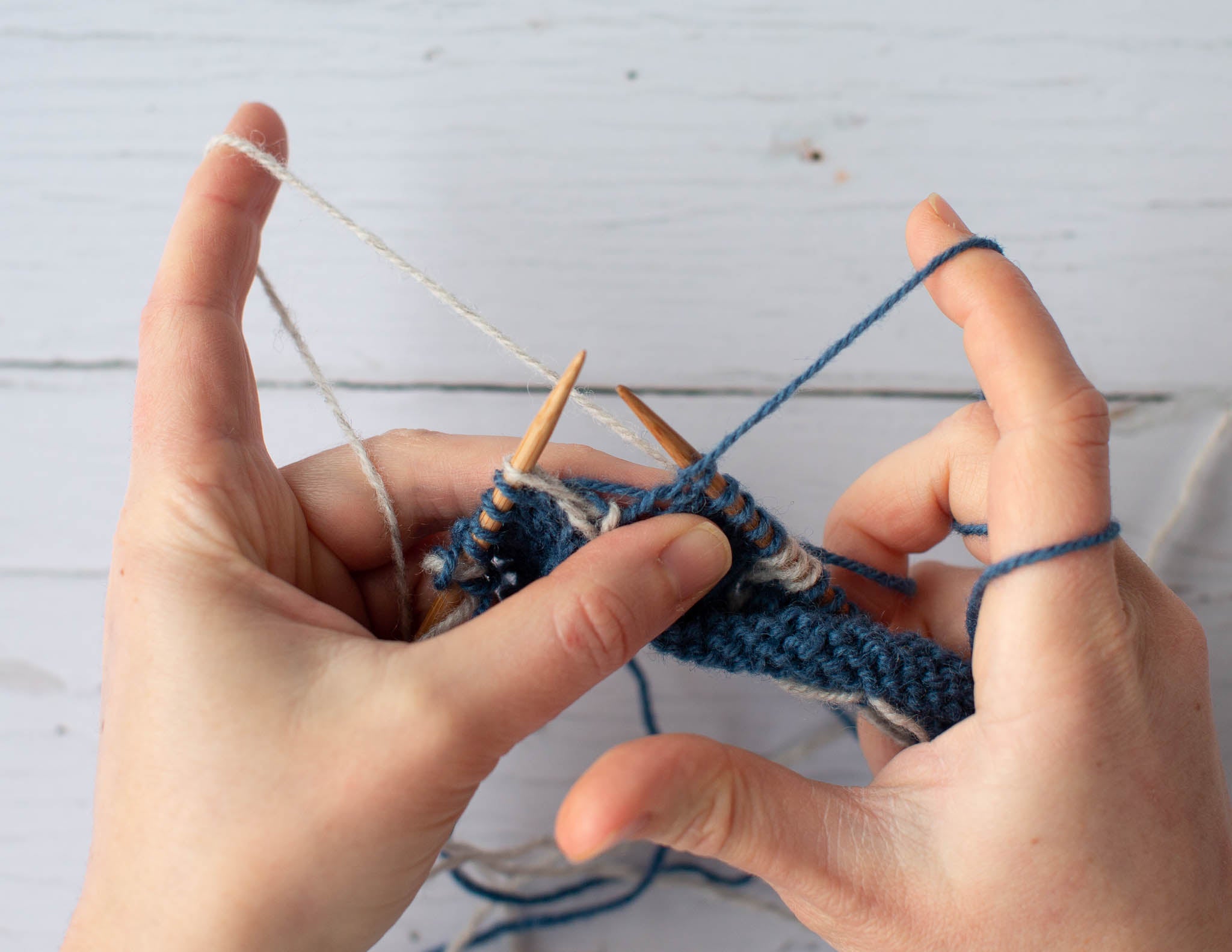 How to Knit Reversible Jacquard – Heather is Making Stuff