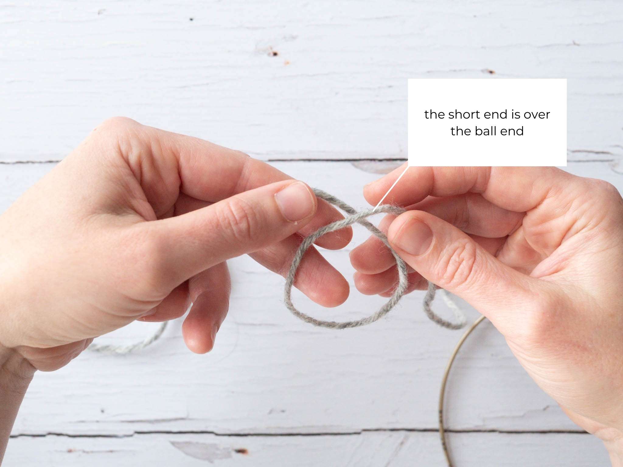 Knitting Ring Silver Yarn Guide for Your Finger Tip