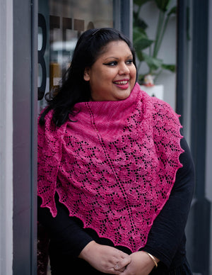 Ishbel Beginner Knit Lace Shawl Pattern Free Workshop Ysolda Ltd
