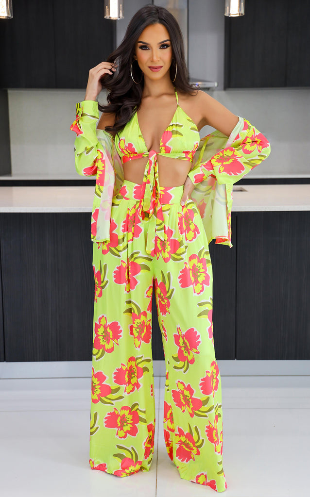 Vacay Jumpsuit set – Into the Decade