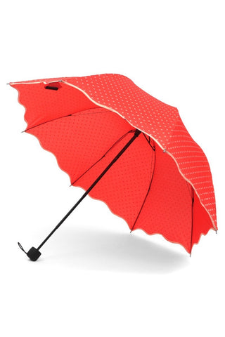 large red umbrella