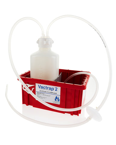 Vactrap Red Autoclavable Secondary Container with Dividers