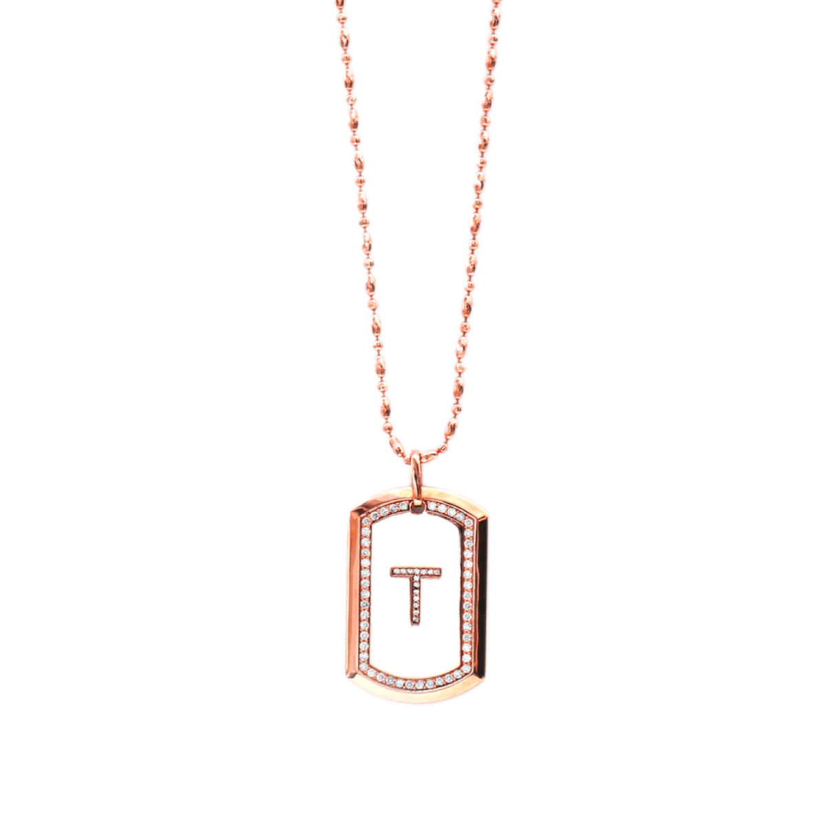 Diamond Dog Tags - RED GOLD®