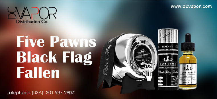 Five Pawns Black Flag Fallen