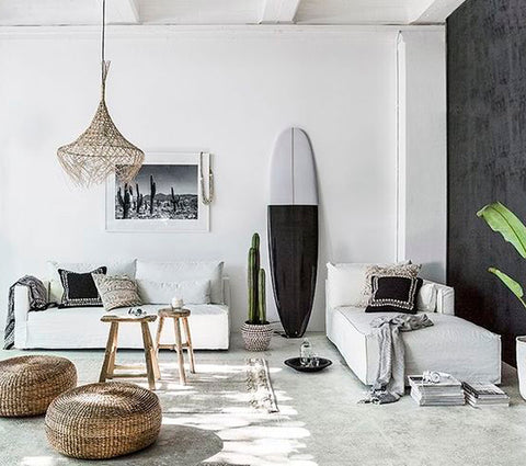 Aera surfer chic home decor trend