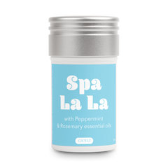 Spa La La full size Aera fragrance capsule on a white background