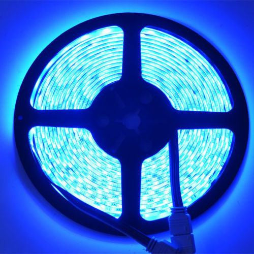 5050SMD Nova Bright Color Changing RGB Super Bright LED Strip Light 16 Ft  Reel 300 LEDs IP68 Kit