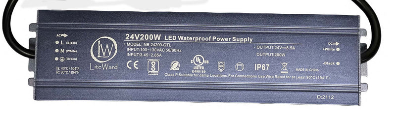 Mean Well LED trafo, 12V, water resistant