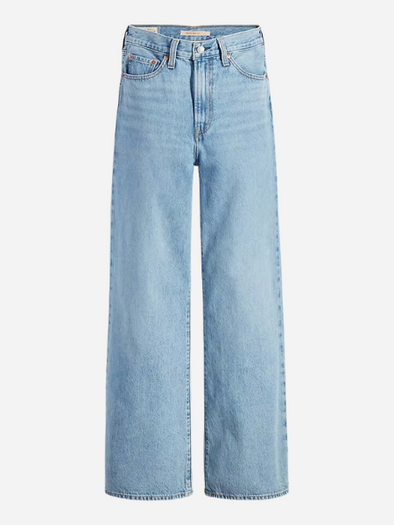 Levi's Ribcage Wide Leg Jeans in Far and Wide | Size 28 | 100% Cotton | American Threads