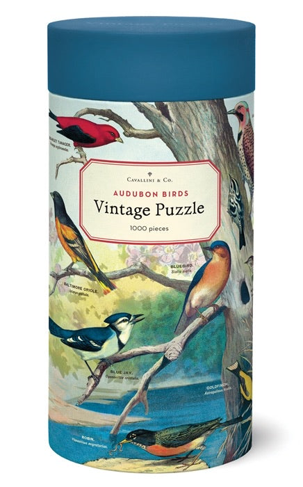 Audubon Bird Vintage Puzzle – Michigan Studio