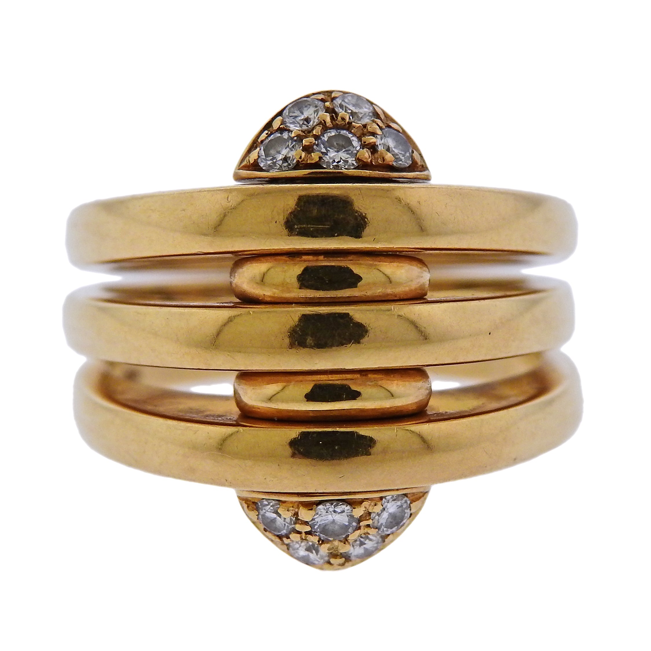 bulgari gold ring