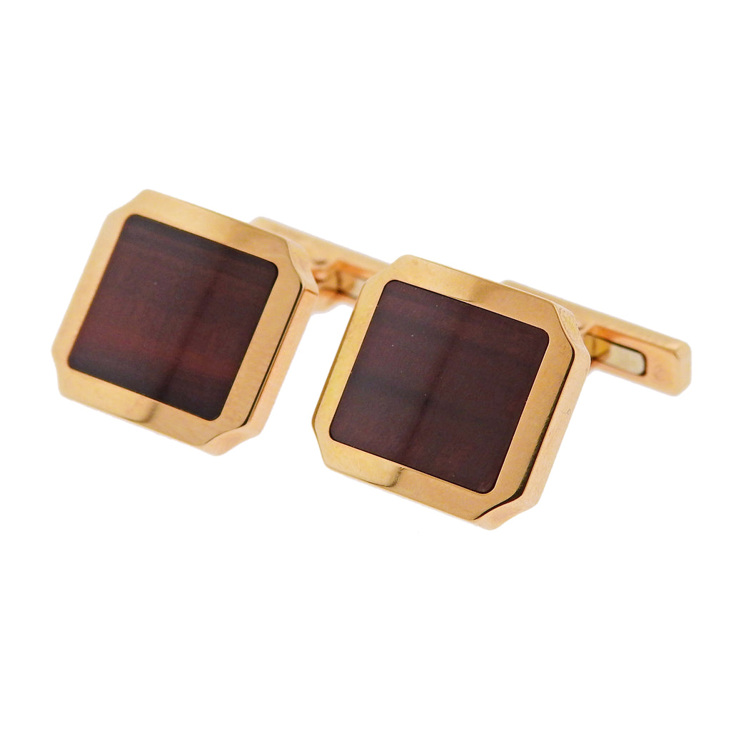 cartier cufflinks gold