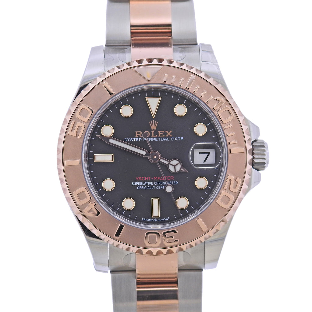 yacht master two tone 37mm