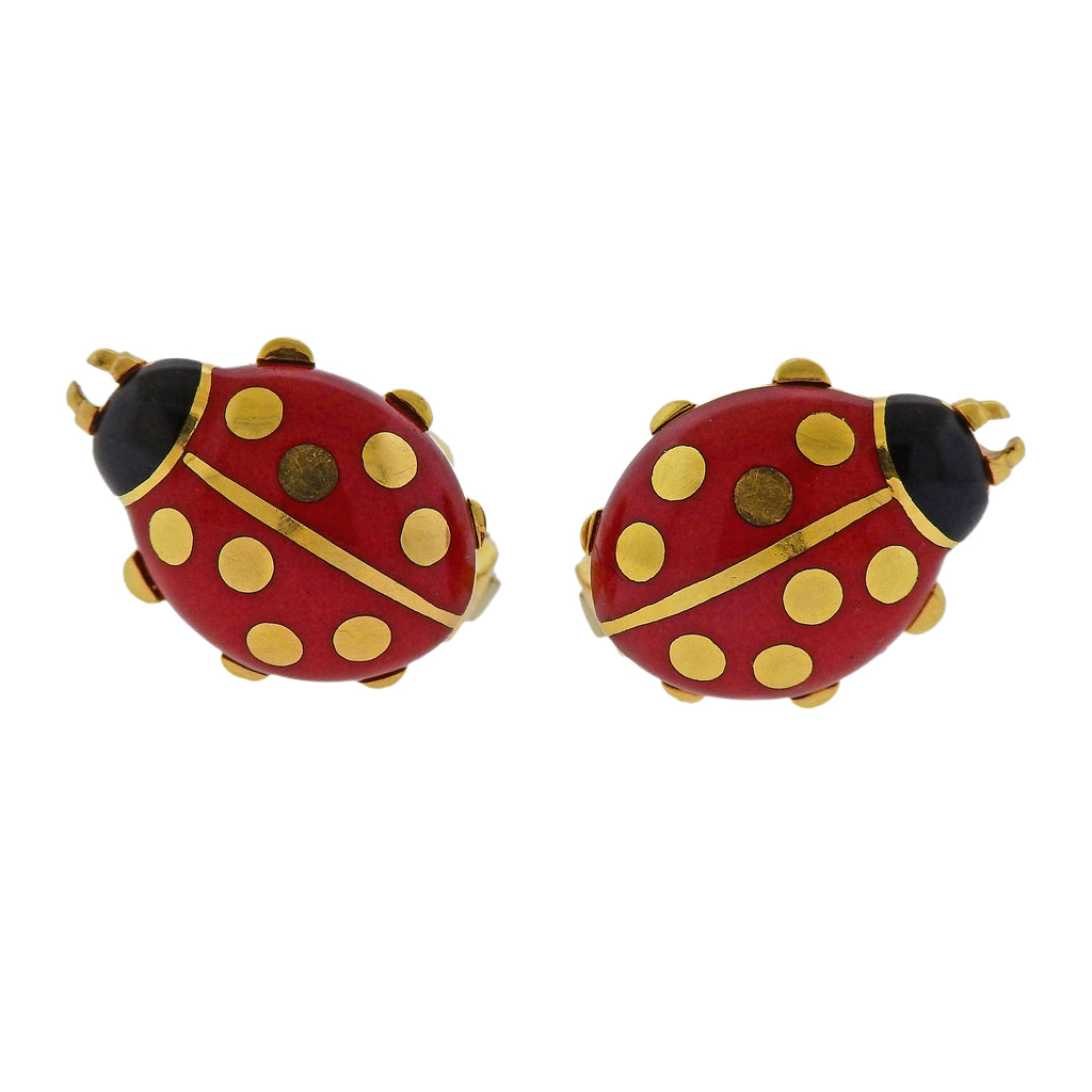 cartier ladybug earrings