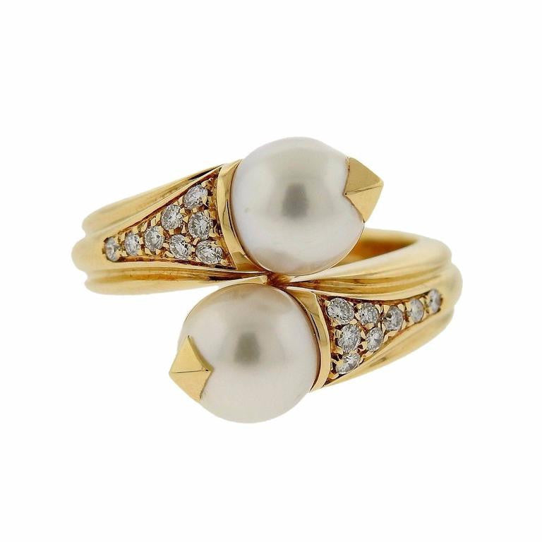 bulgari pearl ring