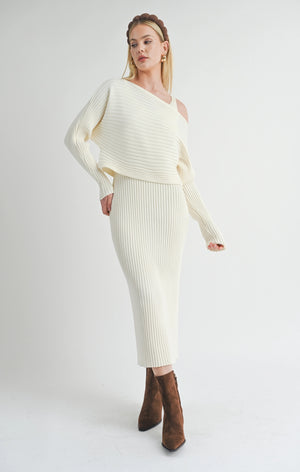 Gabi Knit Dress Set - BIRD BEE