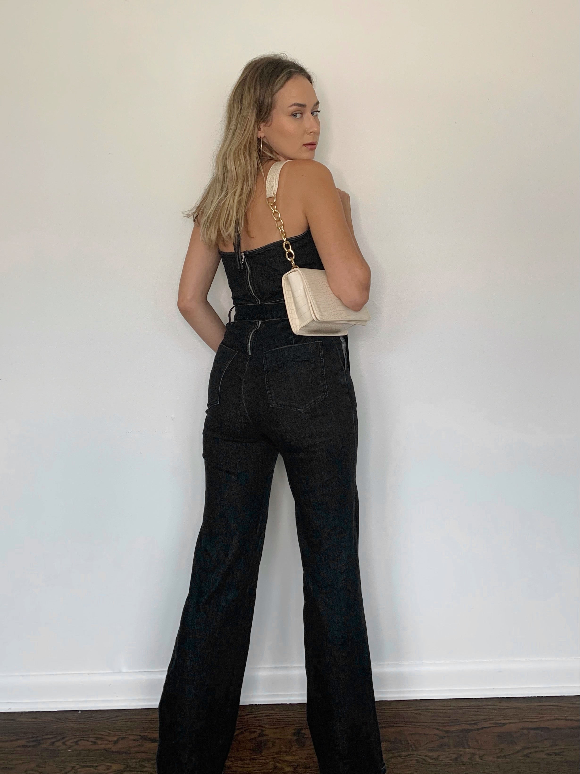 Audrey Denim Jumpsuit