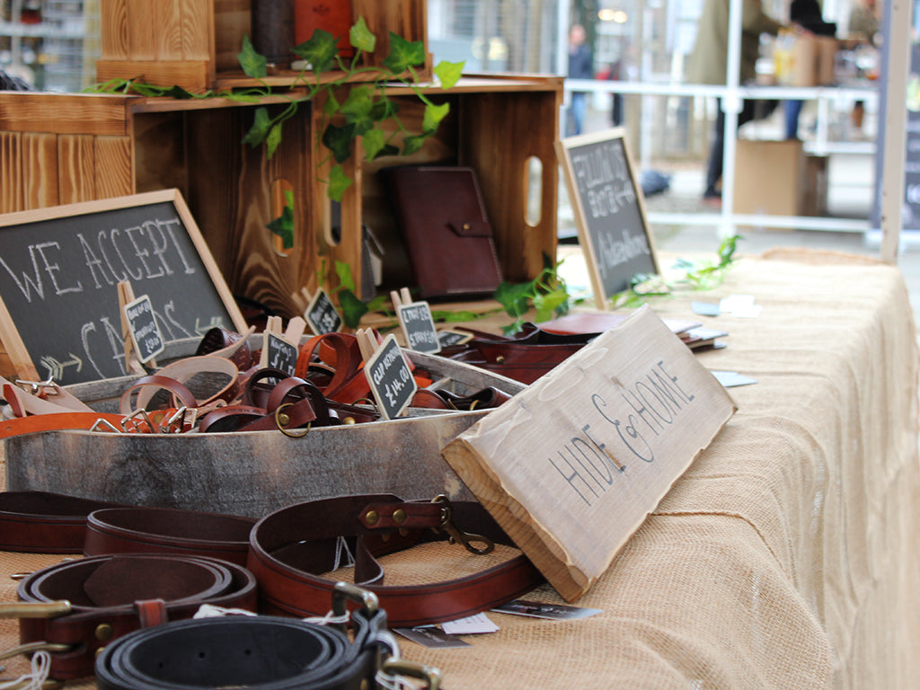 Hide & Home handmade leather goods UK