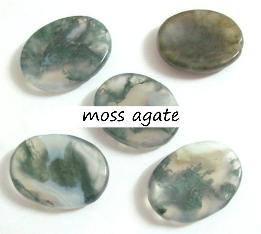 moss agate stone