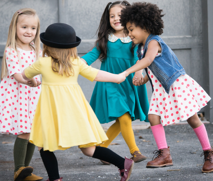 Little Stocking Co. - Spice Red Cable Knit Tights